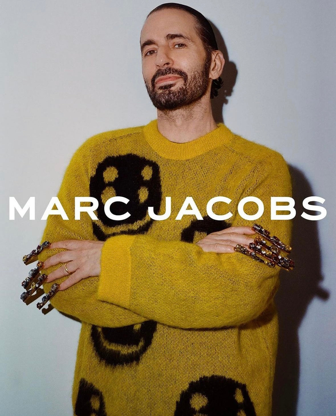 Cactus Plant Flea Market x Marc Jacobs smiley sweater XL