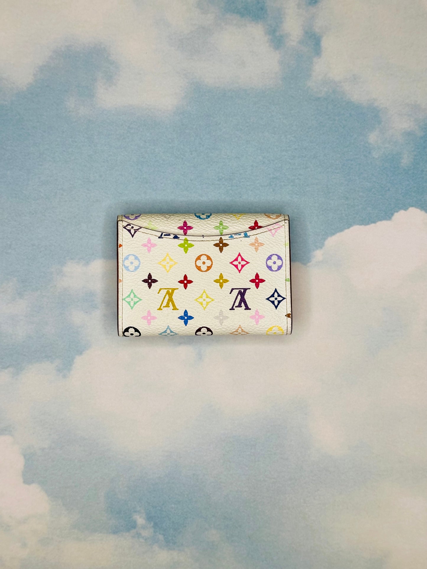 Louis Vuitton x Takashi Murakami coin purse / card holder